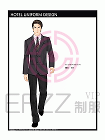 酒店經理服裝設計圖348