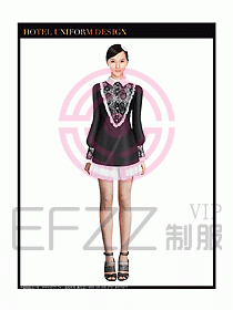 女秋冬職業(yè)裝設(shè)計(jì)圖860