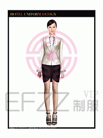 女秋冬職業(yè)裝設計圖880