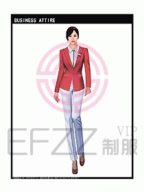 女秋冬職業裝設計圖900