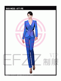 女秋冬職業(yè)裝設計圖922