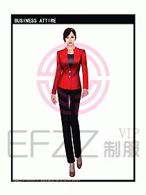 女秋冬職業(yè)裝設計圖929