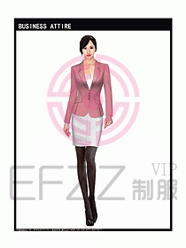 女秋冬職業(yè)裝設(shè)計(jì)圖940