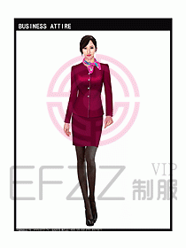 女秋冬職業(yè)裝設計圖948