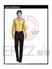 工程服長袖原創設計圖053