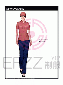 工程服夏裝原創設計圖070