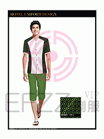 水療會所更衣服務員制服設計圖146