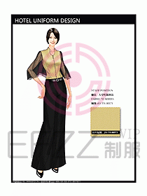 桑拿會所服務員制服設計圖275