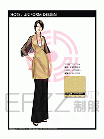 桑拿會所服務員制服設計圖277