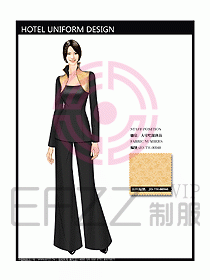 桑拿會所服務員制服設計圖278