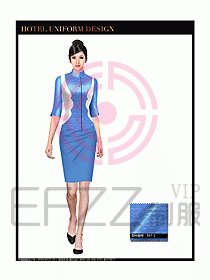 桑拿會所服務員制服設計圖304