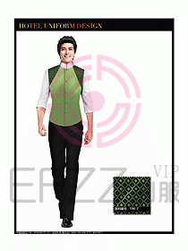 桑拿會所服務員制服設(shè)計圖306