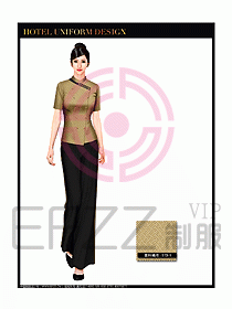 桑拿會所服務員制服設計圖303