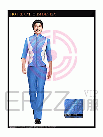 桑拿會所服務員制服設計圖307