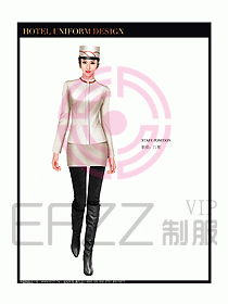 星級酒店門童制服設計圖790