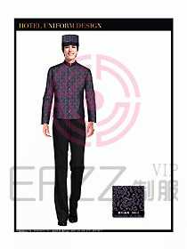 星級酒店門童制服設計圖800