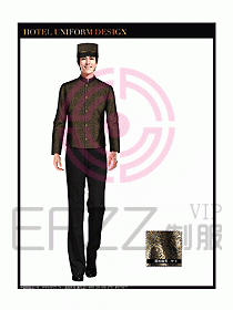 星級酒店門童制服設(shè)計圖801