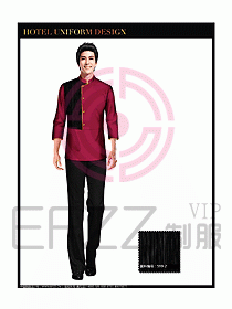 星級(jí)酒店門(mén)童制服設(shè)計(jì)圖805