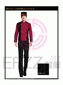 星級酒店門童制服設(shè)計圖804