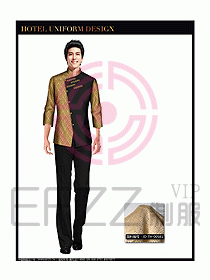 星級酒店門童制服設計圖807
