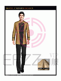 星級(jí)酒店門(mén)童制服設(shè)計(jì)圖806