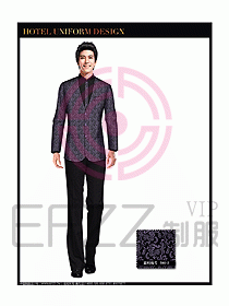 酒店前臺(tái)服務(wù)員制服設(shè)計(jì)圖610