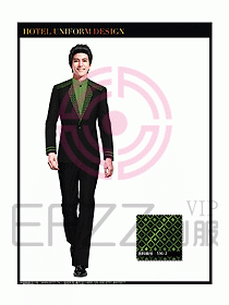 酒店前臺服務員制服設計圖618