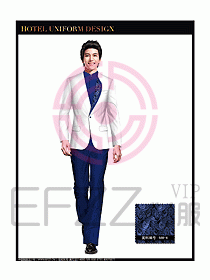 酒店前臺服務員制服設計圖617