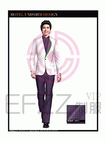 酒店前臺服務員制服設計圖616