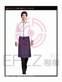 酒店西餐服務員制服設計圖844
